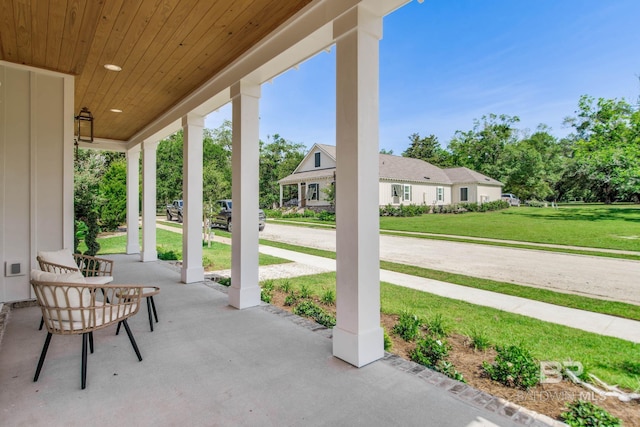 15132 Itea Dr, Foley, AL 36535 - porch featuring a yard