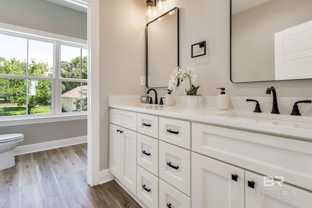 15132 Itea Dr, Foley, AL 36535 - full bath featuring double vanity and wood finished floors