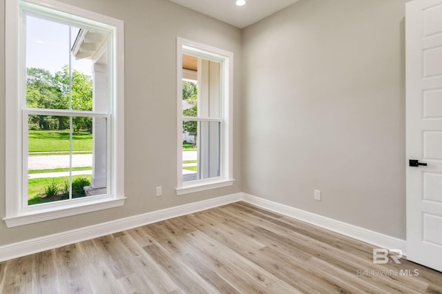 15132 Itea Dr, Foley, AL 36535 - unfurnished room featuring light wood-style floors and recessed lighting