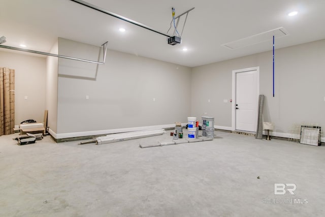 15132 Itea Dr, Foley, AL 36535 - garage featuring recessed lighting and a garage door opener