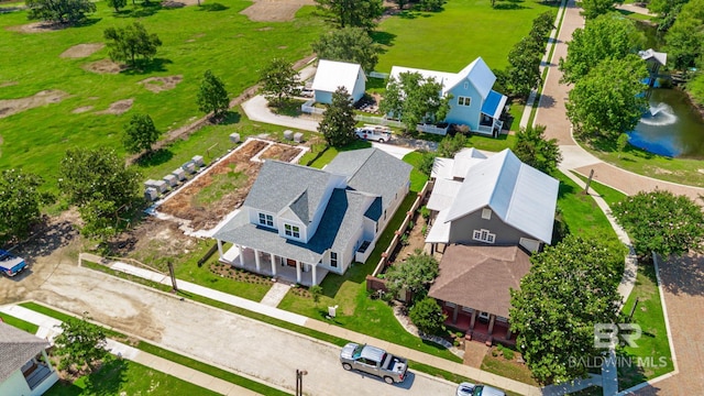 15132 Itea Dr, Foley, AL 36535 - aerial view of residential area featuring a nearby body of water