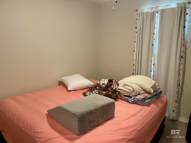 bedroom featuring carpet floors