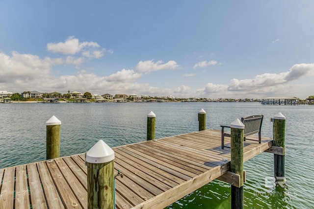 17290 Perdido Key Dr Unit 5B, Pensacola, FL 32507 - view of dock with a water view