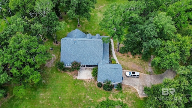 view of drone / aerial view