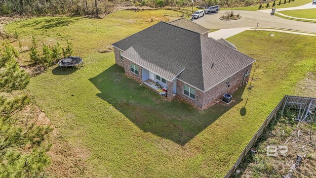 drone / aerial view