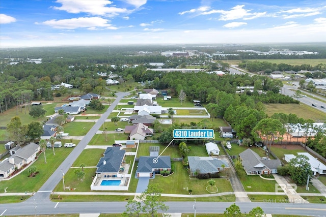 4310 Lauder Ln, Orange Beach, AL 36561 - birds eye view of property with a residential view