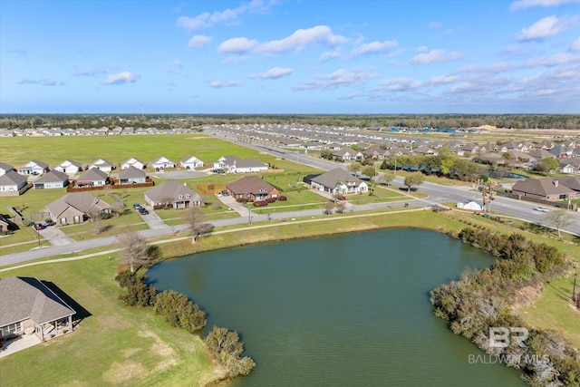 4299 Montague Dr, Gulf Shores, AL 36542 - aerial view of property and surrounding area with nearby suburban area and a large body of water