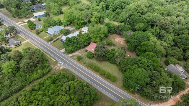 aerial view