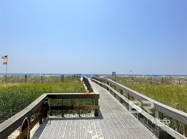 455 E Beach Blvd Unit 402, Gulf Shores, AL 36542 - view of property's community featuring a water view and fence