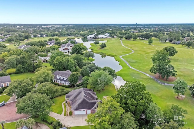 715 Village Dr, Gulf Shores, AL 36542 - aerial view of residential area featuring a large body of water and a golf course
