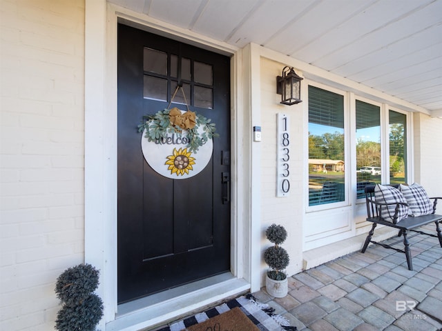 view of property entrance