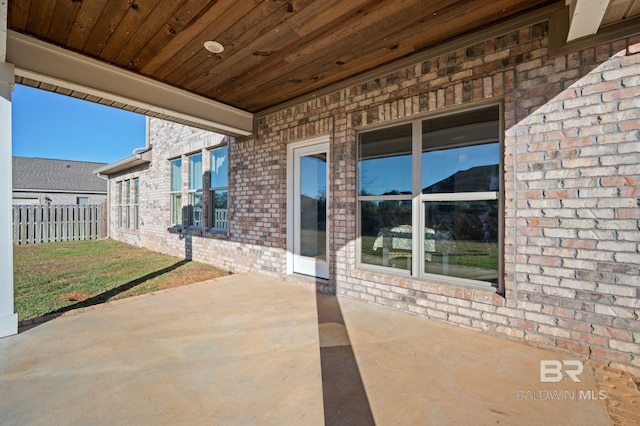 view of patio