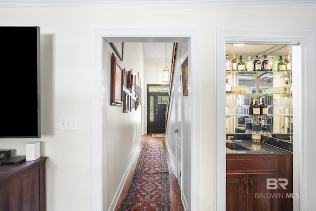 402 Potters Mill Ave, Daphne, AL 36526 - corridor with baseboards