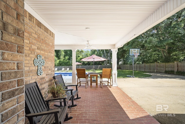 402 Potters Mill Ave, Daphne, AL 36526 - view of patio / terrace with outdoor dining space