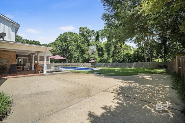 402 Potters Mill Ave, Daphne, AL 36526 - view of patio / terrace with a wooden deck