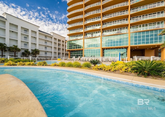view of community pool