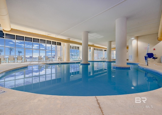 view of pool