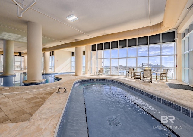 view of pool