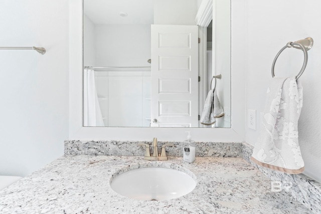 360 Nandina Loop, Fairhope, AL 36532 - full bath with vanity and a shower with shower curtain