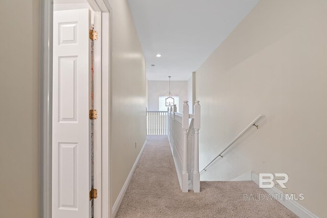 4615 Nancy Ln Unit 8, Orange Beach, AL 36561 - hall featuring light colored carpet