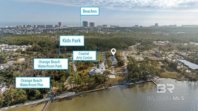 4615 Nancy Ln Unit 8, Orange Beach, AL 36561 - bird's eye view with a water view