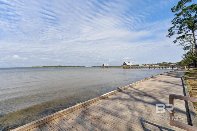 4615 Nancy Ln Unit 8, Orange Beach, AL 36561 - view of dock featuring a water view