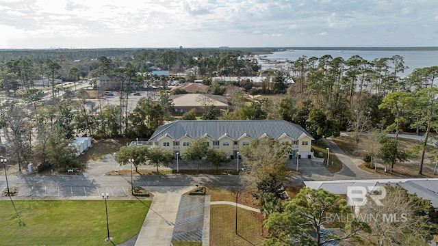 4615 Nancy Ln Unit 8, Orange Beach, AL 36561 - birds eye view of property with a water view