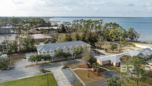 4615 Nancy Ln Unit 8, Orange Beach, AL 36561 - birds eye view of property with a water view