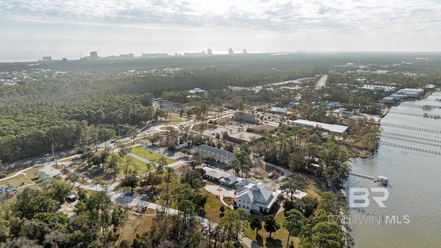 4615 Nancy Ln Unit 8, Orange Beach, AL 36561 - bird's eye view featuring a water view