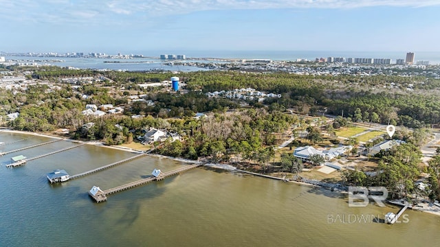 4615 Nancy Ln Unit 8, Orange Beach, AL 36561 - drone / aerial view with a water view