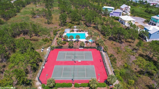 view of birds eye view of property