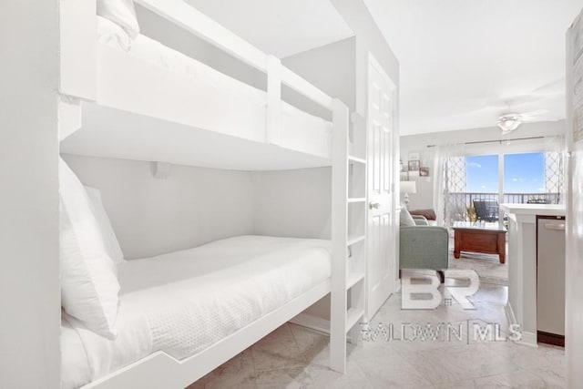 561 E Beach Blvd Unit 208, Gulf Shores, AL 36542 - bedroom with marble finish floor