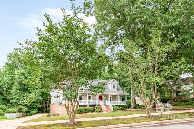 1509 Ridgeland Rd, Mobile, AL 36695 - view of front of house featuring a porch