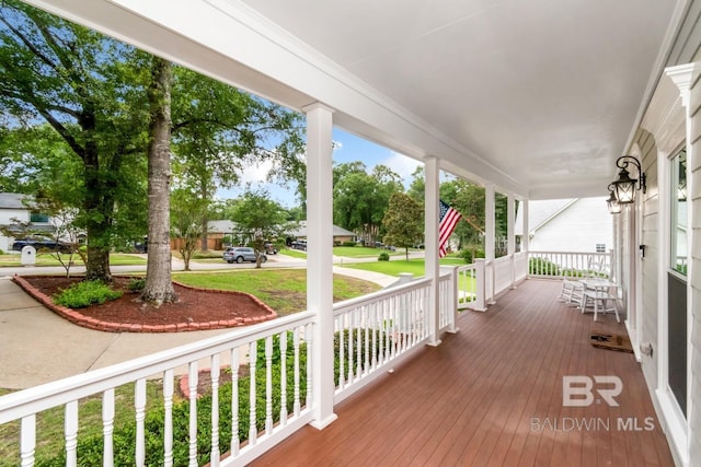 1509 Ridgeland Rd, Mobile, AL 36695 - view of wooden porch