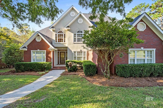 front of property featuring a front yard