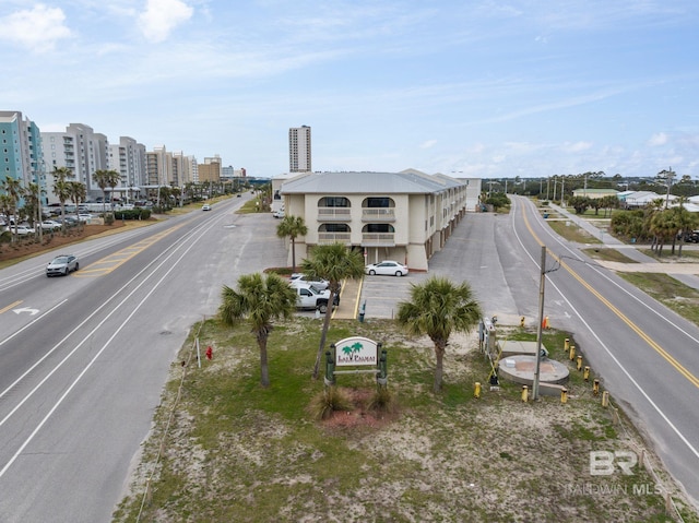 view of asphalt road