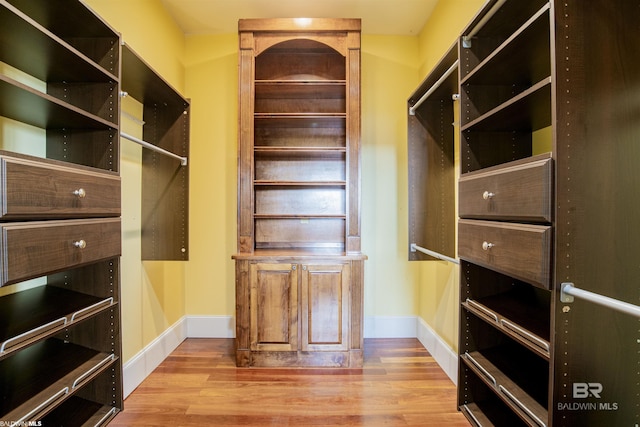 13897 Fish River Acres Cir, Foley, AL 36535 - walk in closet with wood finished floors