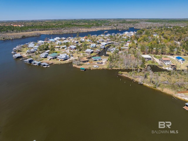 13897 Fish River Acres Cir, Foley, AL 36535 - aerial view of property and surrounding area featuring a nearby body of water