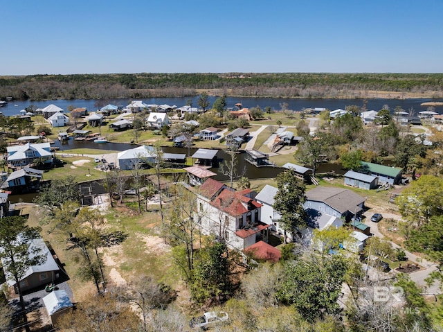 13897 Fish River Acres Cir, Foley, AL 36535 - aerial view of residential area with a large body of water