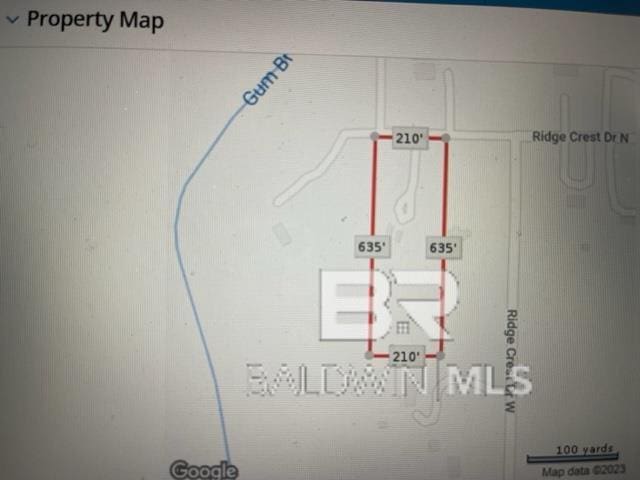 10935 N Ridge Crest Dr, Wilmer AL, 36587 land for sale