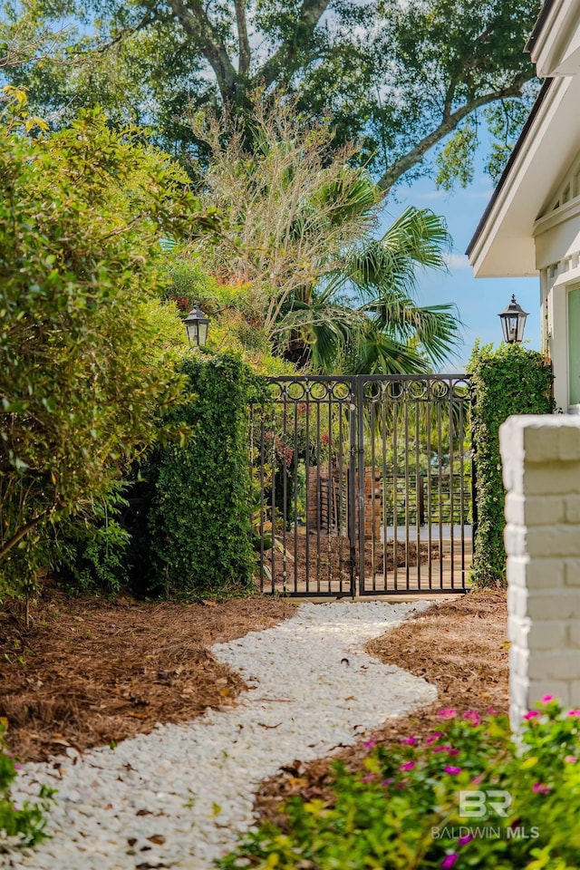 view of gate