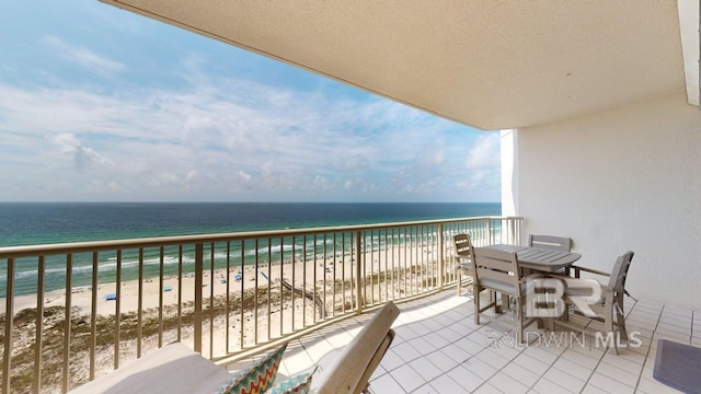 375 Beach Club Trl Unit A-1608, Gulf Shores, AL 36542 - balcony with view of water and beach