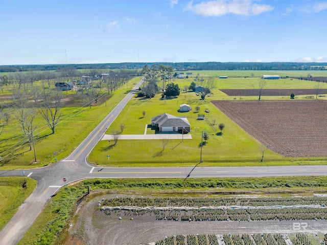17570 Driskell Rd, Loxley, AL 36551 - overview of rural landscape with large plots for crops
