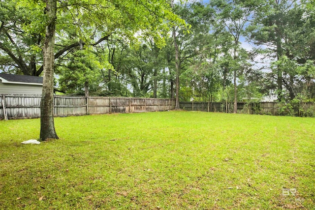 view of yard