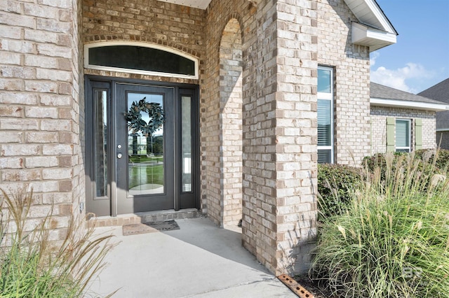 view of property entrance