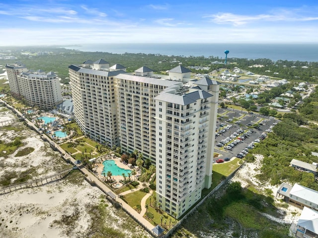 375 Beach Club Trl Unit A1710, Gulf Shores, AL 36542 - aerial view of a pool and a large body of water