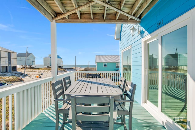 view of deck