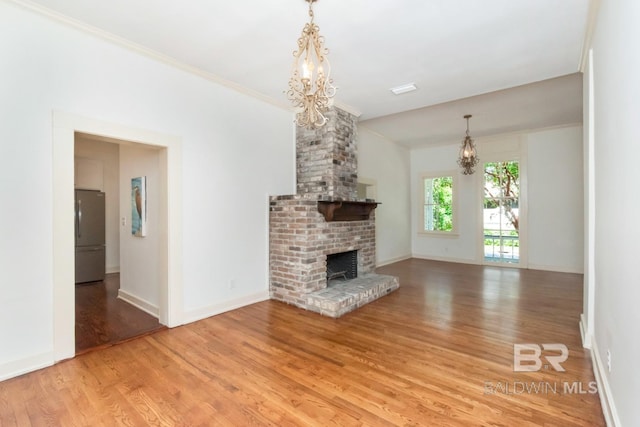 view of unfurnished living room