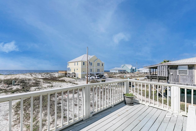 3425 Ponce De Leon Ct, Gulf Shores, AL 36542 - deck featuring a water view
