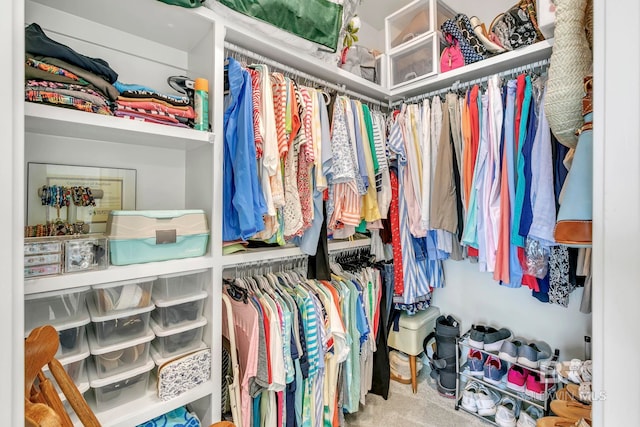 view of spacious closet